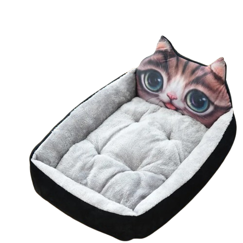 Chihuahua-Korb: Katzenmuster