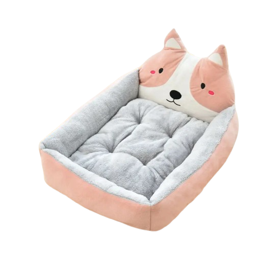 Chihuahua-Korb: Rosa Shiba