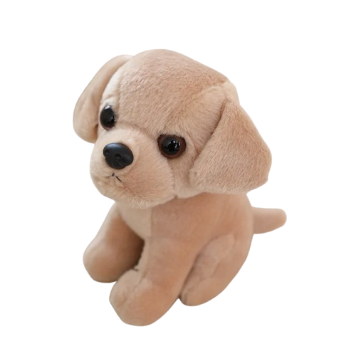 Jouet pour Chihuahua : peluche en forme de labrador – Idéal pour occuper et divertir votre petit chien ou chat