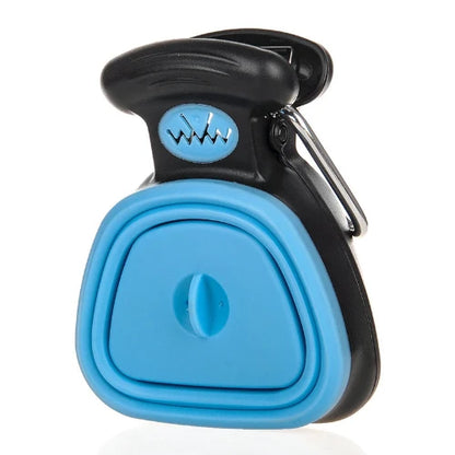 Accessoire pour Chihuahua - Pince bleue et noire pratique pour ramasser les déjections de votre petit chien ou chat