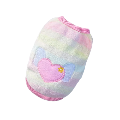 Pull pour Chihuahua couleur arc en ciel / licorne rose – vêtement parfait pour garder votre petit chien ou chat au chaud