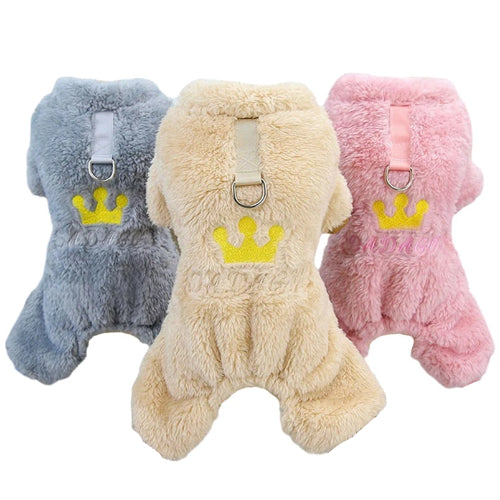 Pyjama cocoon bleu beige ou rose pour Chihuahua – Confortable et chaud, idéal pour garder votre petit chien ou chat au chaud pendant la nuit