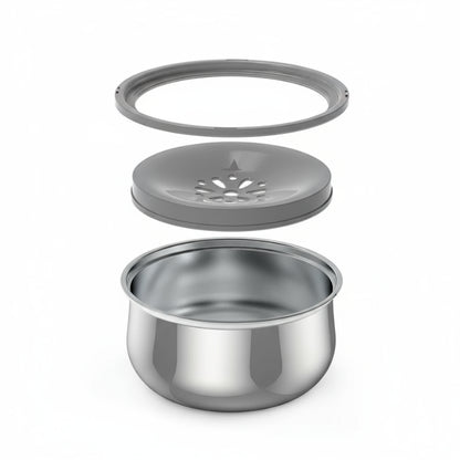 Gamelle Chien : Anti éclaboussures 4,3 L