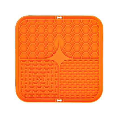 Gamelle Chien : Tapis anti glouton carré