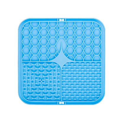 Gamelle Chien : Tapis anti glouton carré