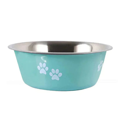 Gamelle Chien : Bleue en acier inoxydable