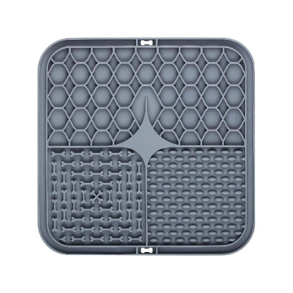 Gamelle Chien : Tapis anti glouton carré