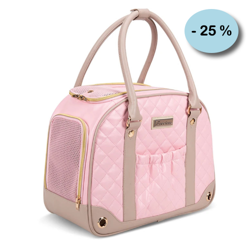 Transport Chihuahua : Sac Matelassé LV Rose