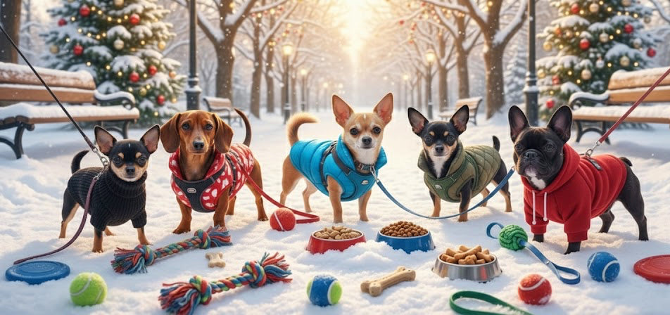 Image bannière de la boutique Mon Petit Chihuahua specialisee pour les petits chiens édition bonne année