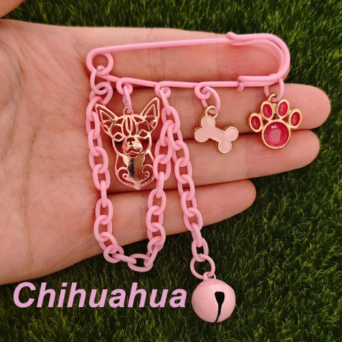 Bijoux Chihuahua : Broche Décorations