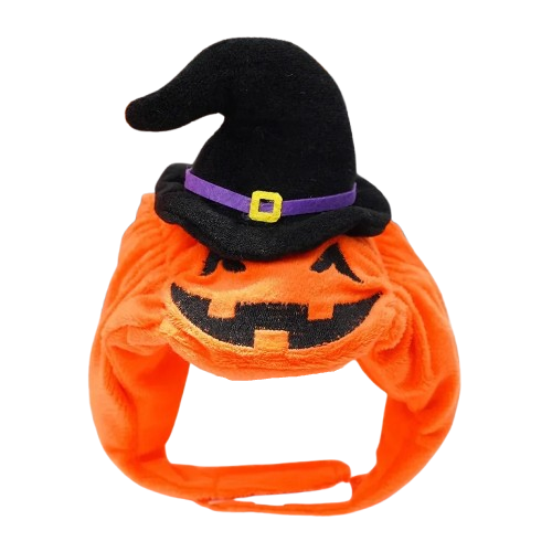 Déguisement Chihuahua : chapeau citrouille confortable et tendance, parfait pour les fêtes, évènements, anniversaires, ou halloween – taille parfaite pour les petits chiens