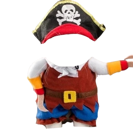 Déguisement Chihuahua : Pirate