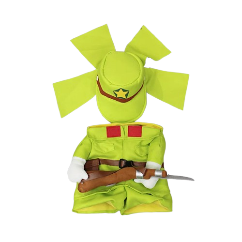 Déguisement Chihuahua : costume de soldat vert militaire confortable et tendance, parfait pour les fêtes, évènements, anniversaires ou halloween – taille parfaite pour les petits chiens