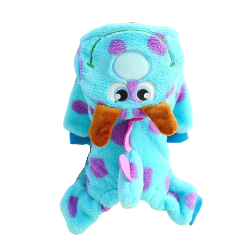 Déguisement Chihuahua : costume de sulli monstre et cie disney confortable et tendance, parfait pour les fêtes, évènements, anniversaires ou halloween – taille parfaite pour les petits chiens