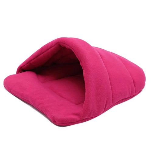 Niche pour Chihuahua en forme de chausson rose – Confort maximal, parfait pour les petits chiens ou chats