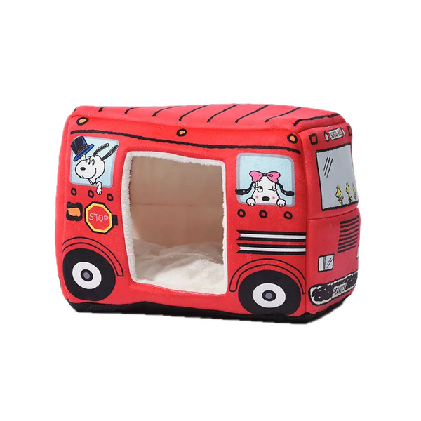 Niche Chihuahua : Bus Snoopy Rouge