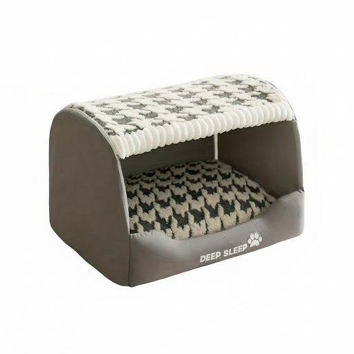 Niche Chihuahua : Lit Confortable Gris
