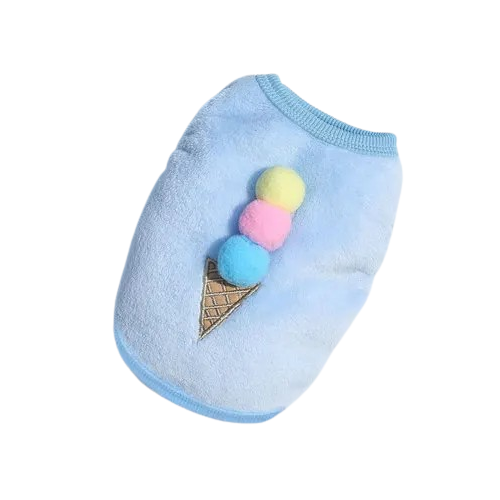 Chihuahua Sweater: Ice Blue