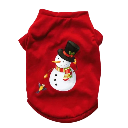 Chihuahua Sweater: Christmas Snowman